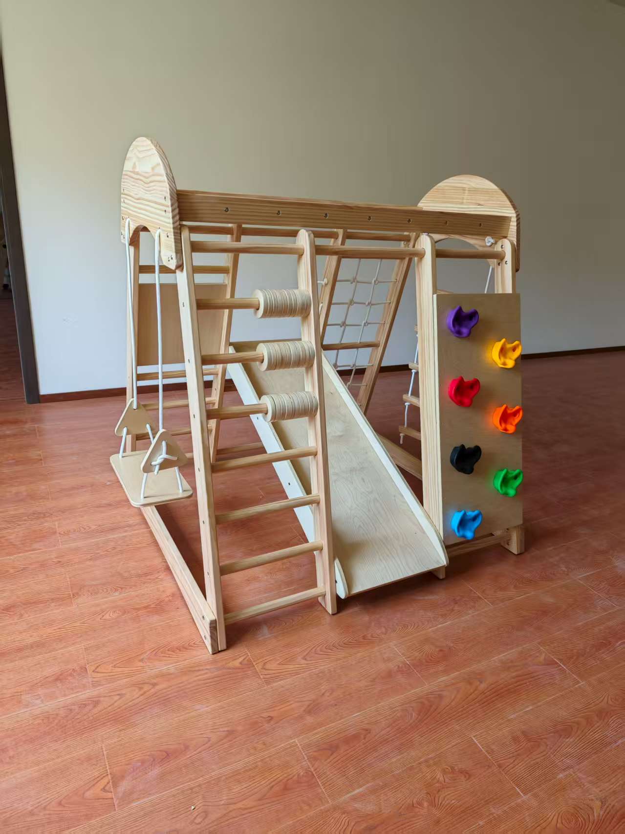 Wooden Kids Climbing Frame Lad - Kids Outdoor Climbing Frame のレビューと価格