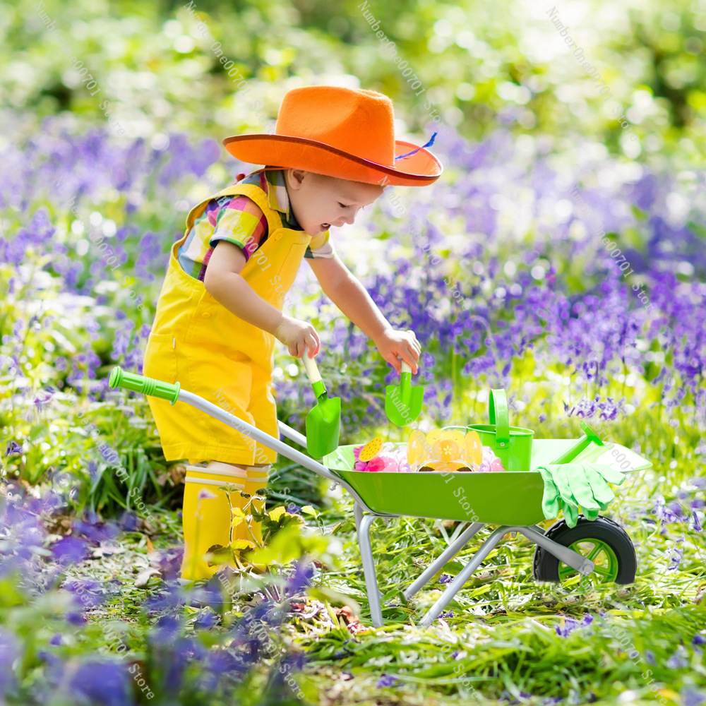 Kids Outdoor Wheelbarrow, Gree - Kids Outdoor Set のレビューと価格