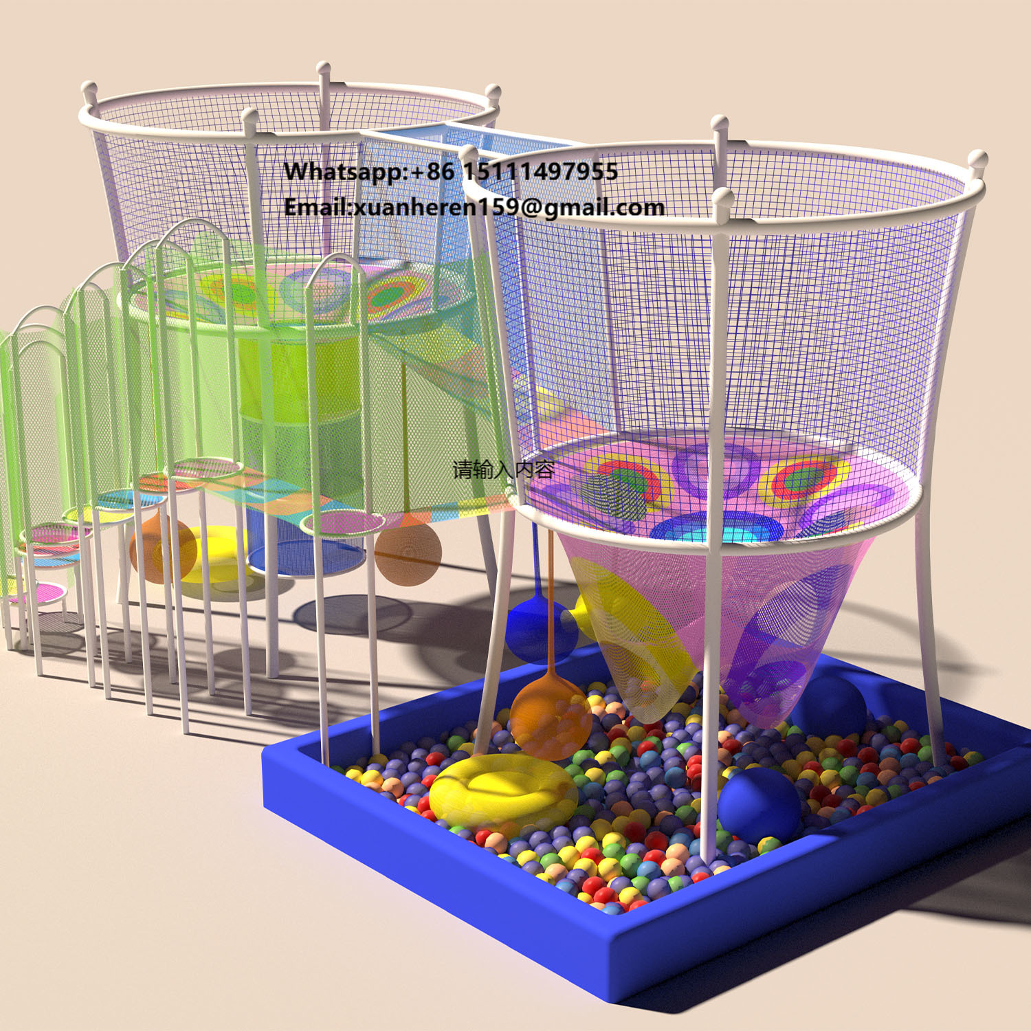 Rainbow Net Playground for Adv - Kids Outdoor Climbing Frame のレビューと価格
