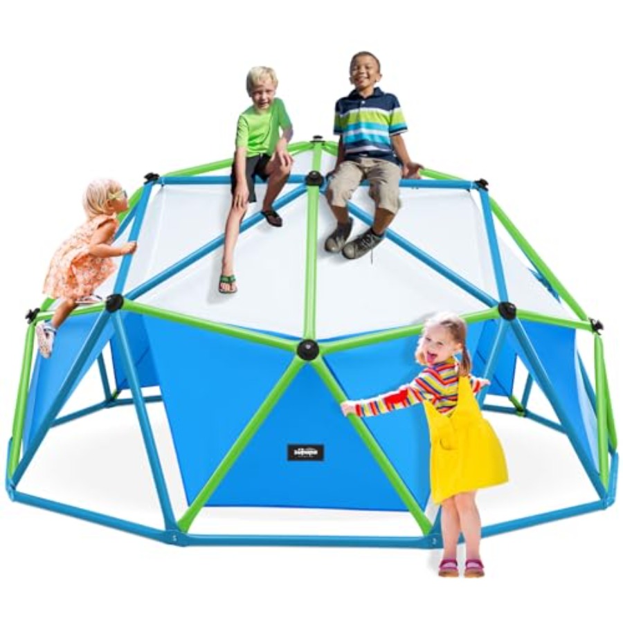Outdoor Geometric Dome Climber - Kids Outdoor Climbing Frame のレビューと価格