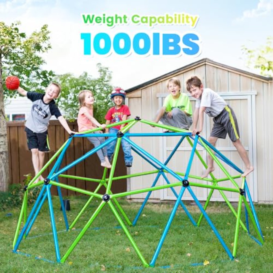 Outdoor Geometric Dome Climber - Kids Outdoor Climbing Frame のレビューと価格