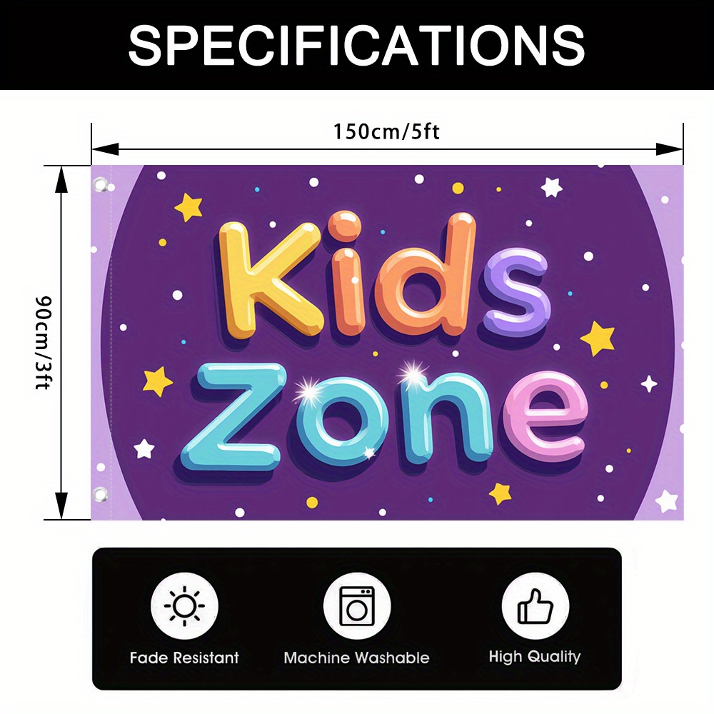 Kids Zone Garden Flag Durable  - Kids Outdoor Zone のレビューと価格