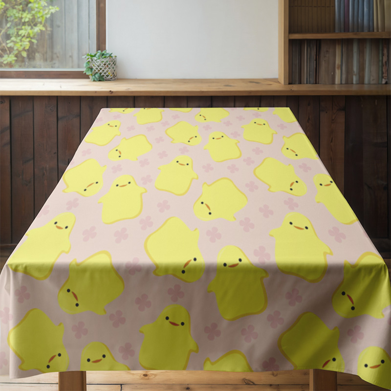 Cute Cartoon Chicken Tableclot - Kids Outdoor Dining Set のレビューと価格