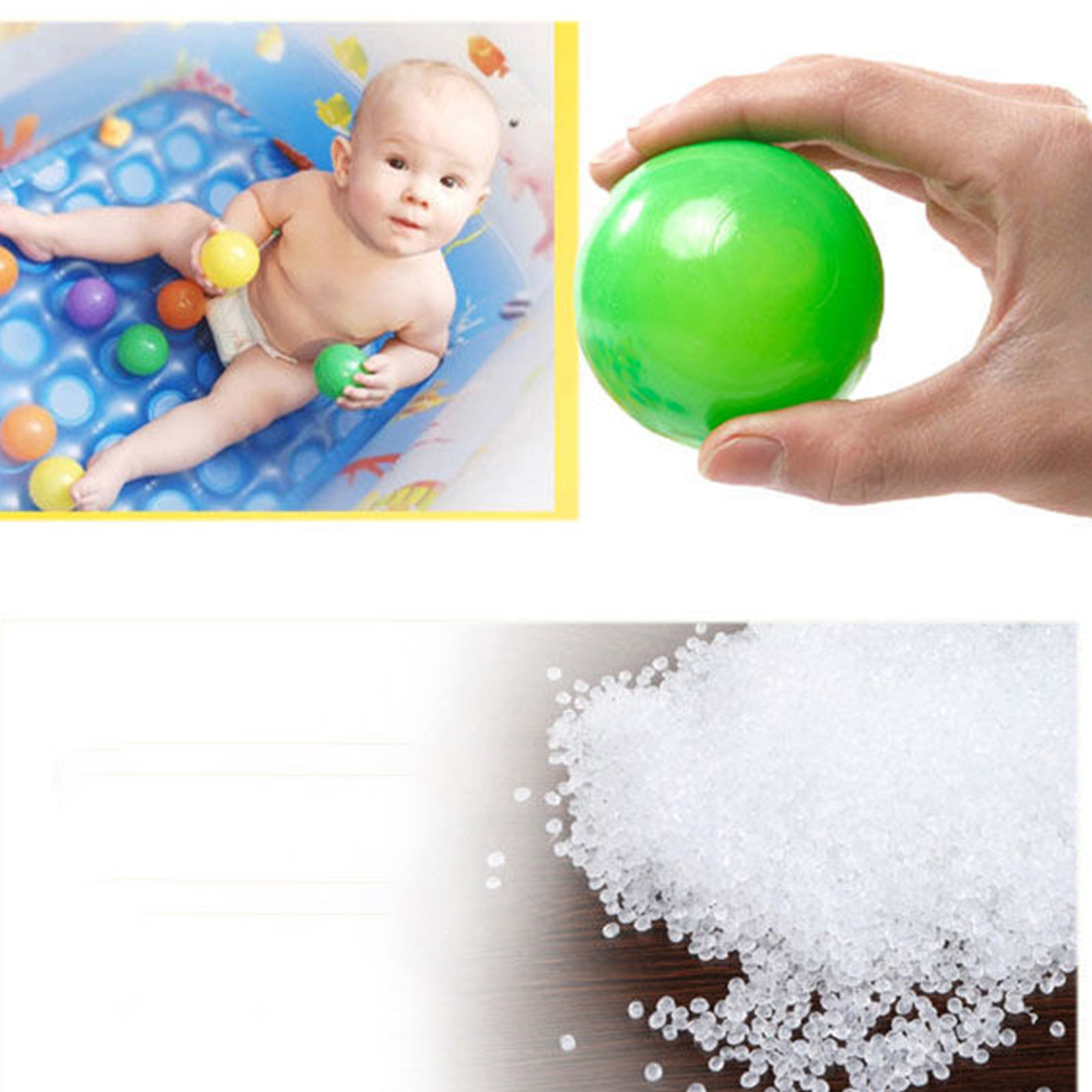100PCS 55MM Baby Plastic Balls - Kids Outdoor Activity Centre のレビューと価格