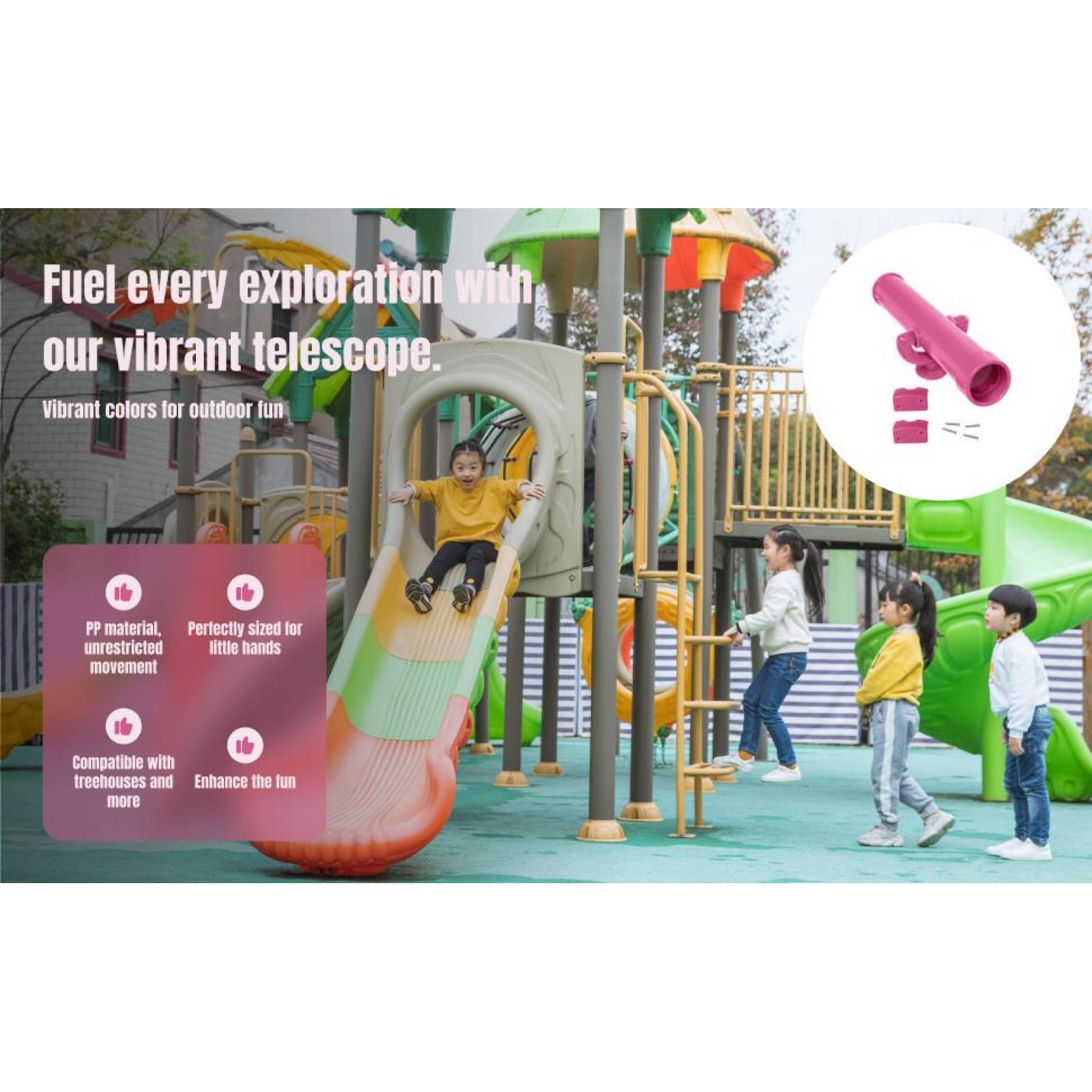Kids Playground Telescope Toy  - Kids Outdoor Climbing Frame のレビューと価格