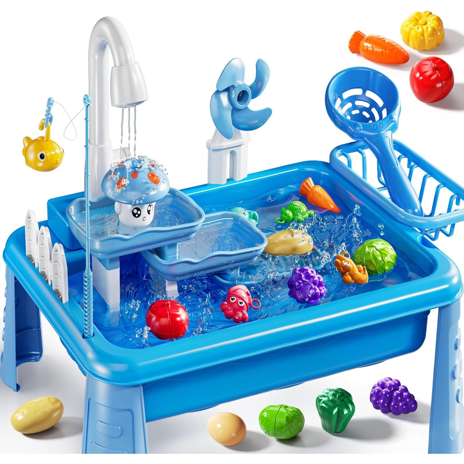 Water Table Play Sink Toy for  - Kids Outdoor Picnic Table のレビューと価格