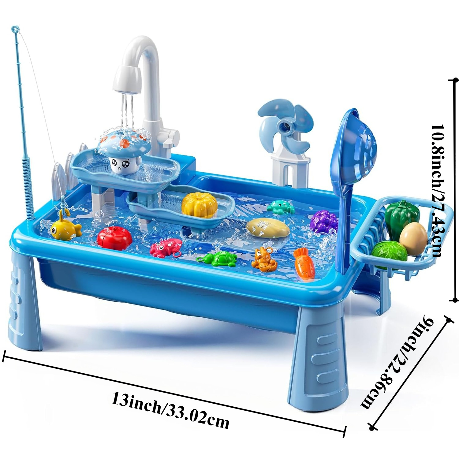 Water Table Play Sink Toy for  - Kids Outdoor Picnic Table のレビューと価格