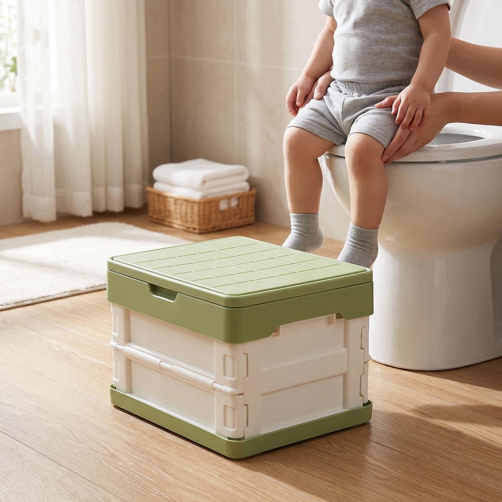 Portable Potty with PU Soft Se - Kids Outdoor Foldable Chair のレビューと価格
