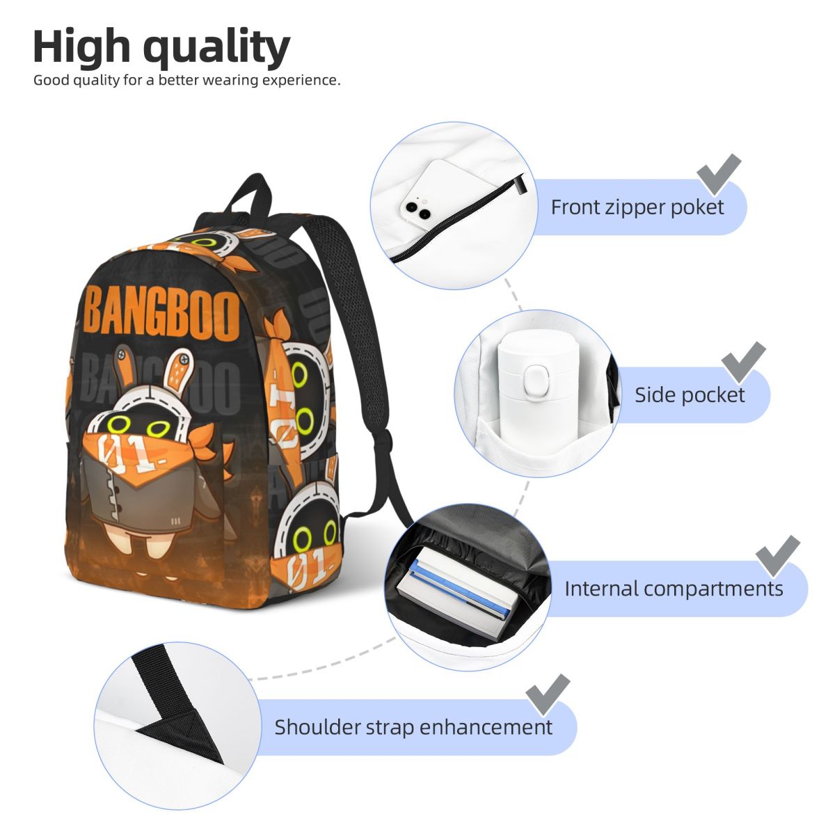 Bangboo Zenless Zone Zero Back - Kids Outdoor Zone のレビューと価格