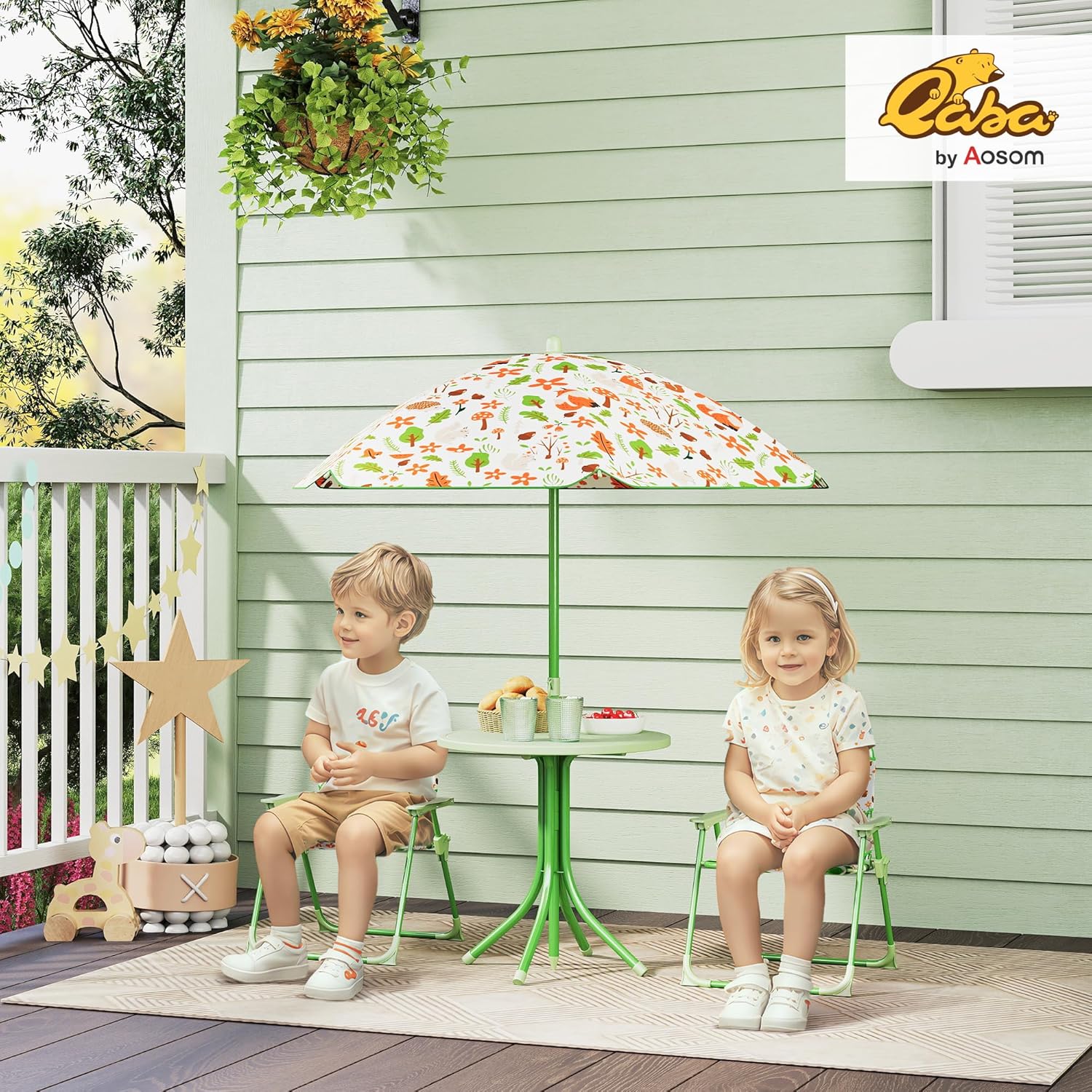 Kids Picnic Table Chair Set Fo - Kids Outdoor Foldable Chair のレビューと価格