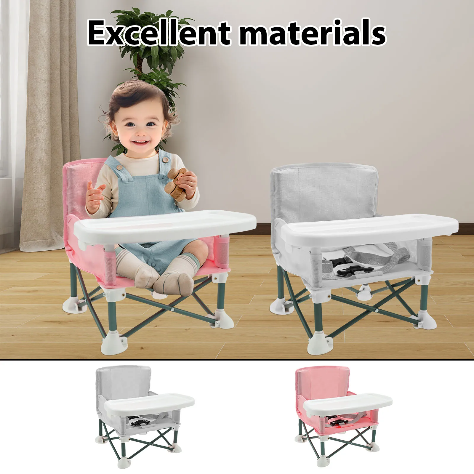 Toddler Booster Seat with Chil - Kids Outdoor Foldable Chair のレビューと価格