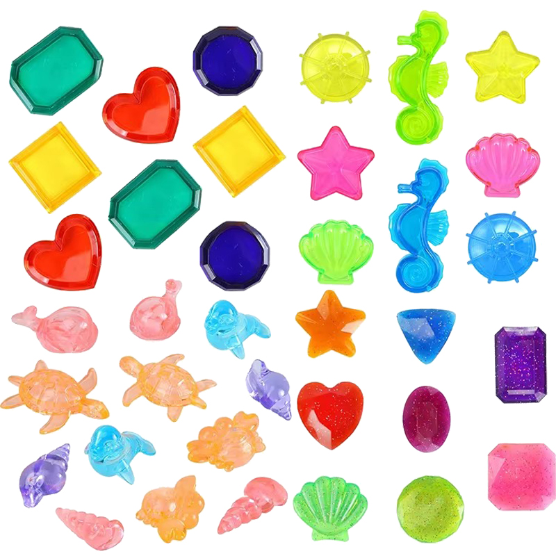 Children Colored Plastic Gem T - Kids Outdoor Activity Centre のレビューと価格
