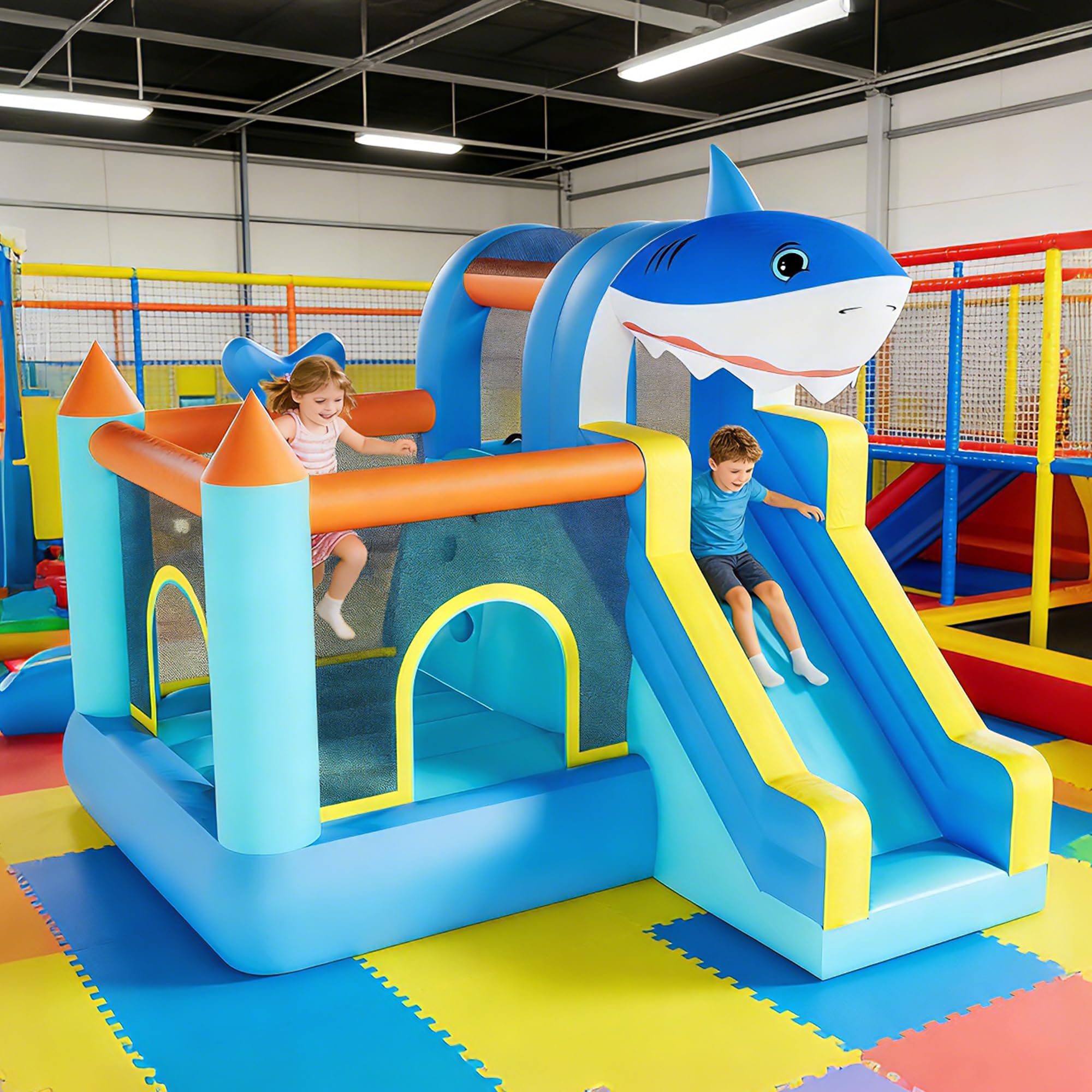 Inflatable Bounce House With S - Kids Outdoor Climbing Wall のレビューと価格