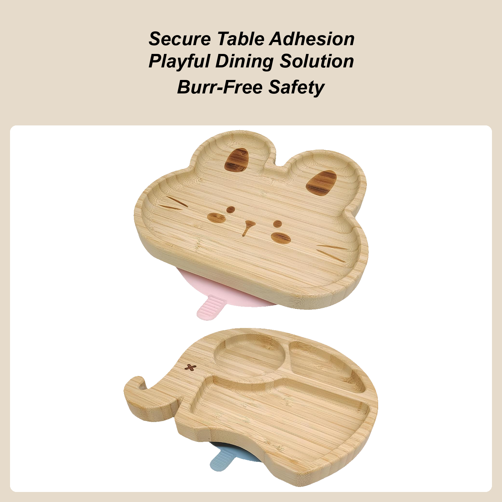 Kids Dish Set Cartoon Compartm - Kids Outdoor Dining Set のレビューと価格