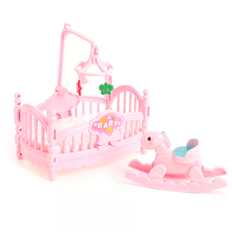 Miniature Crib Wooden Horse Se - Kids Outdoor Table With Umbrella のレビューと価格