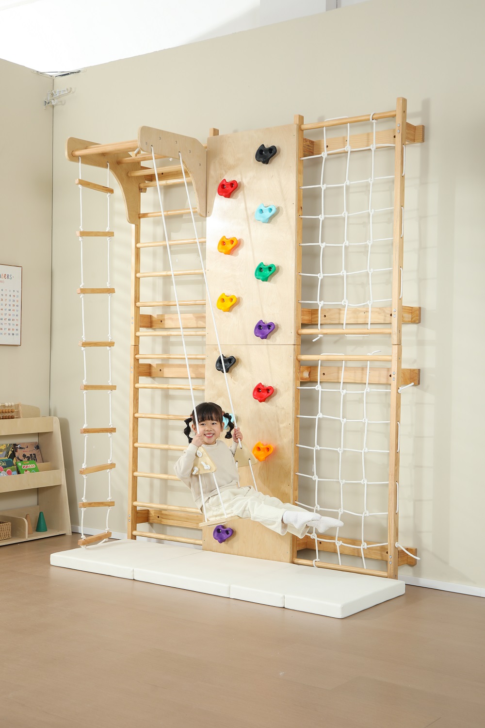 In Stock Indoor Monkey Bars Ki - Kids Outdoor Climbing Frame のレビューと価格