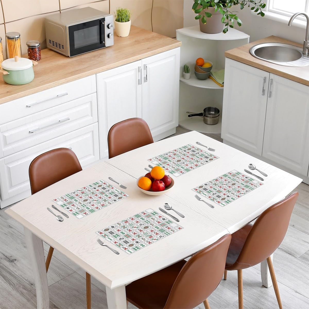 Chinese Game Placemats Set of  - Kids Outdoor Dining Set のレビューと価格