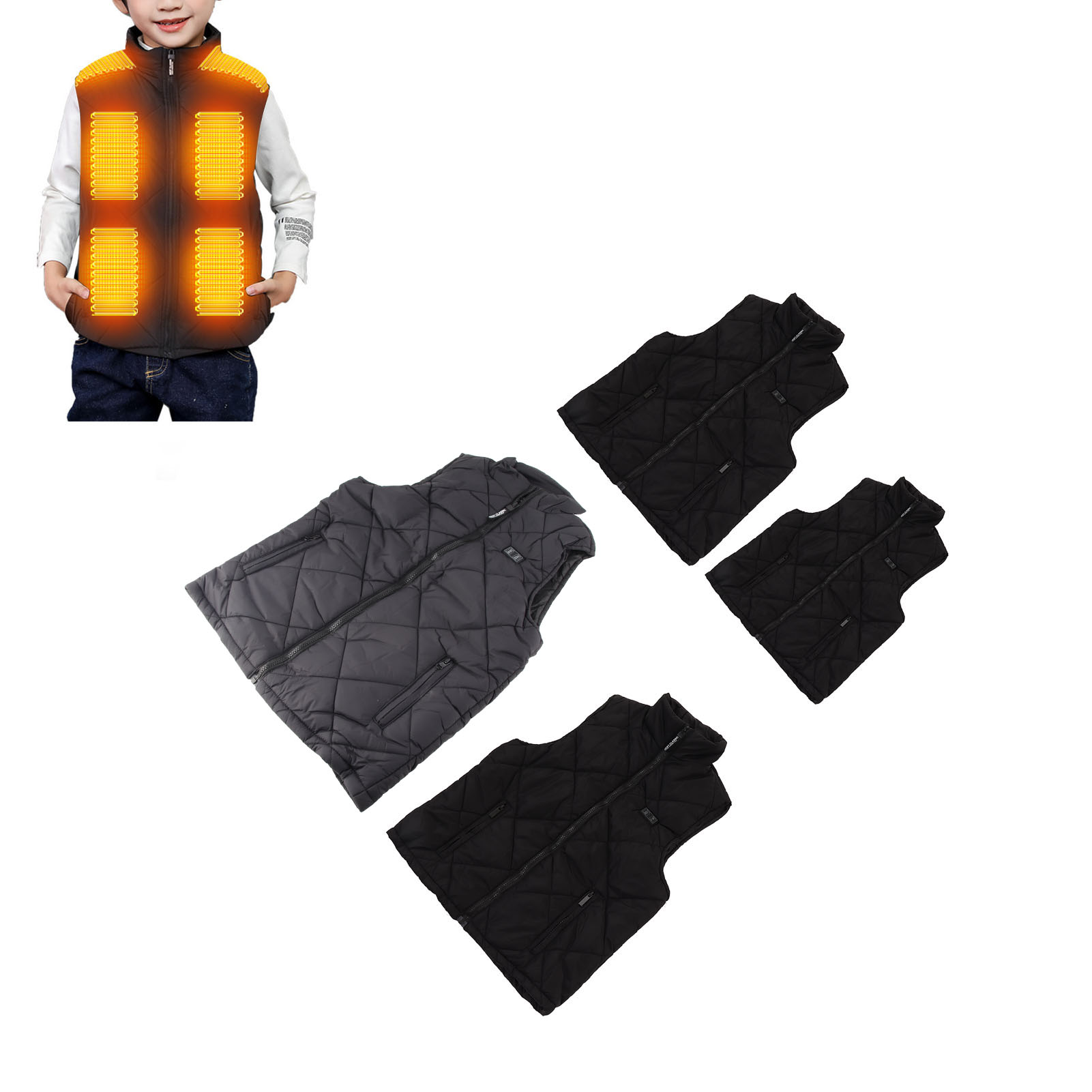 Kids Electric Heated Vest Inte - Kids Outdoor Zone のレビューと価格