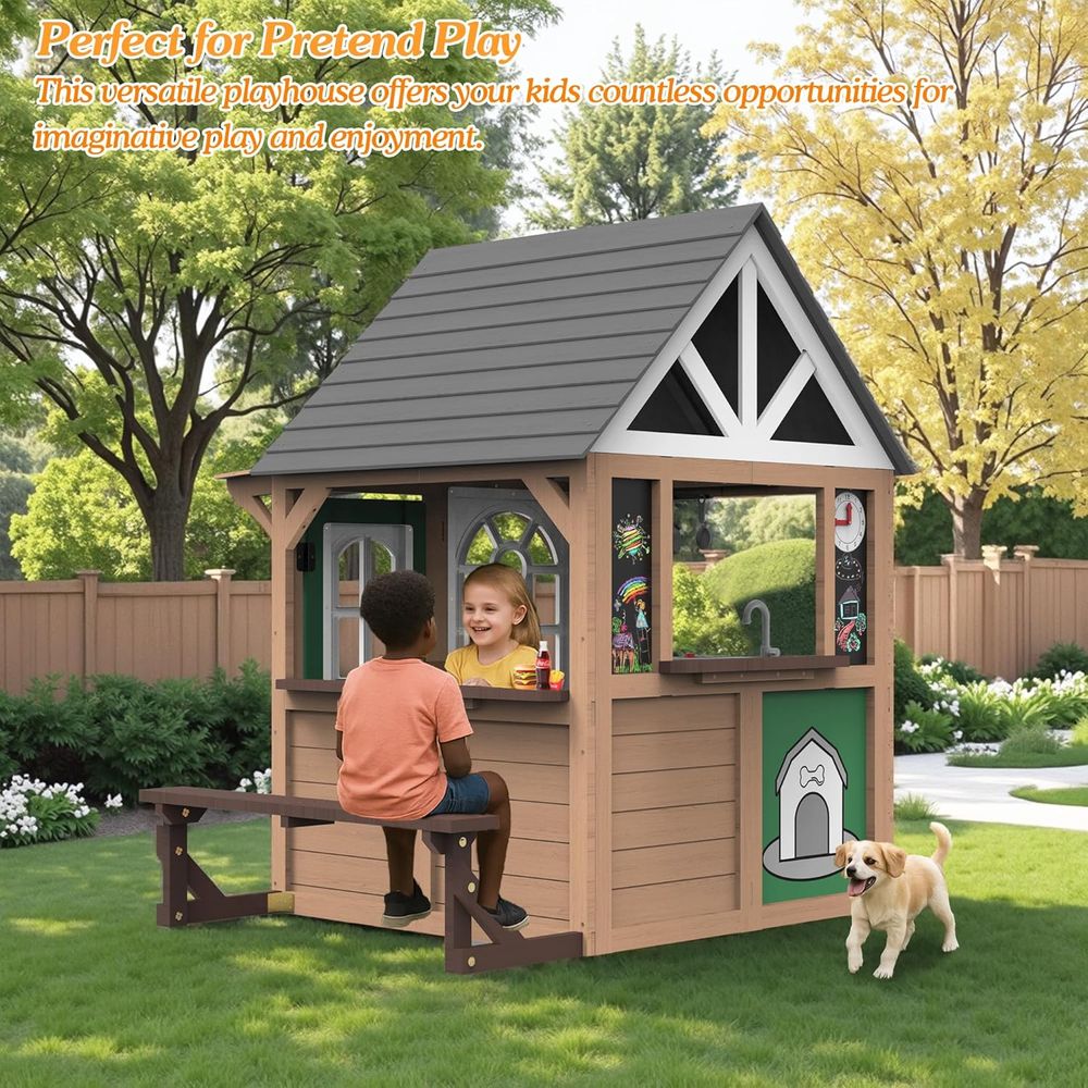 Seizeen Outdoor Play House or  - Kids Outdoor Kitchen のレビューと価格