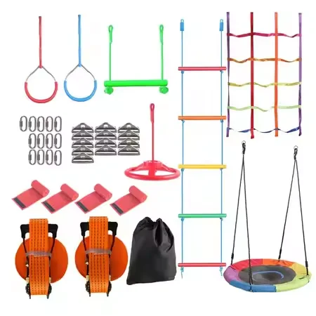 Warrior Obstacle Course Kit fo - Kids Outdoor Monkey Bar Set のレビューと価格
