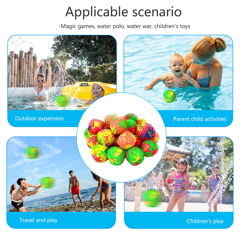 20pcs Water Bomb Balls Summer  - Kids Outdoor Activity Centre のレビューと価格