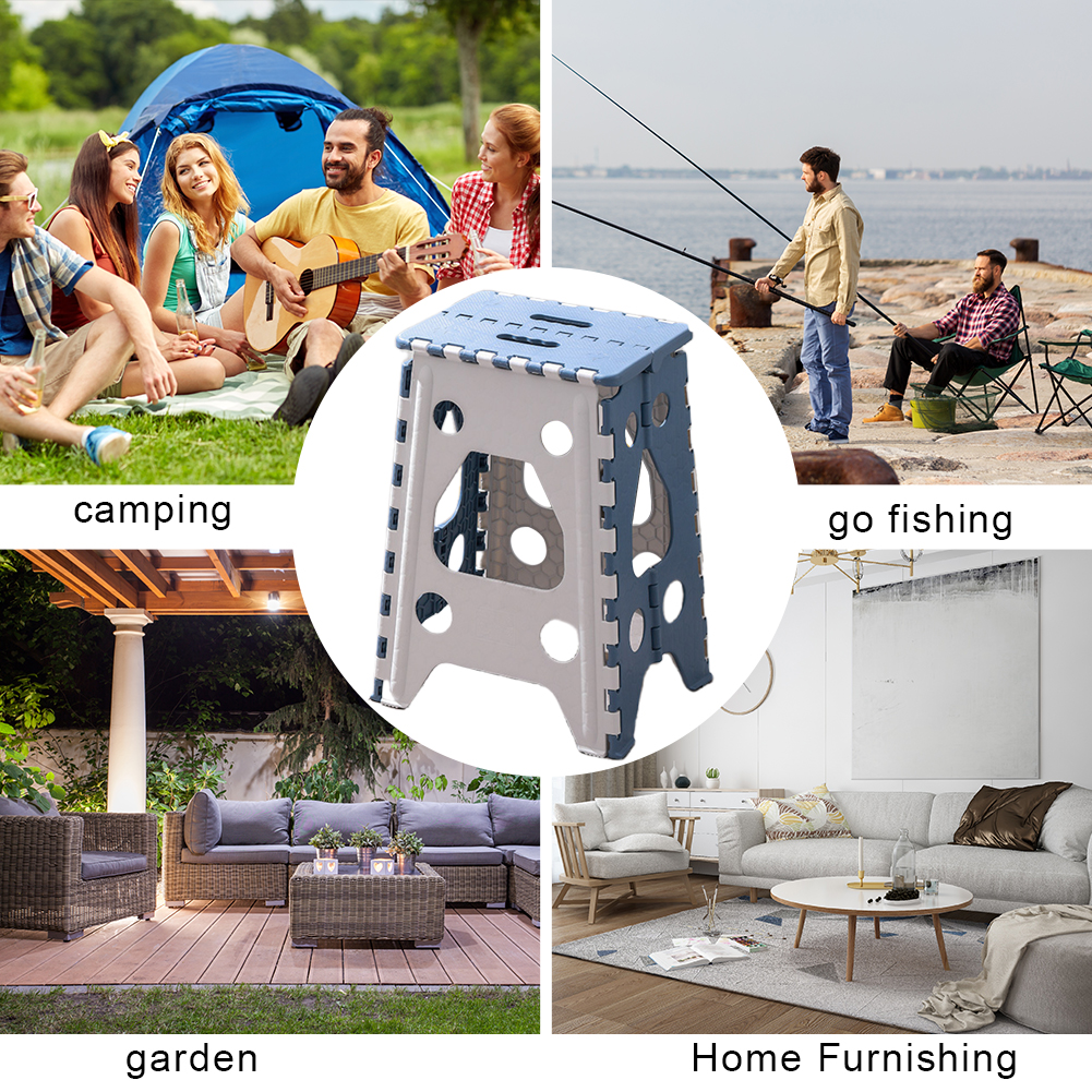 18 Inch Plastic Stools for Adu - Kids Outdoor Foldable Chair のレビューと価格