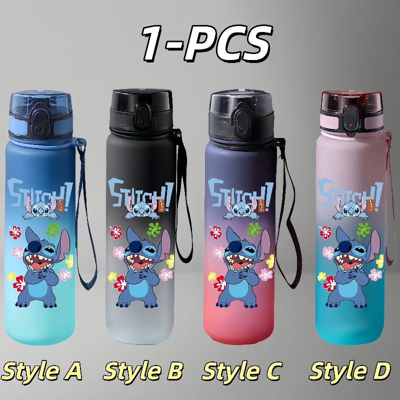 Stitch Anime Water Bottle 650m - Kids Outdoor Kitchen のレビューと価格
