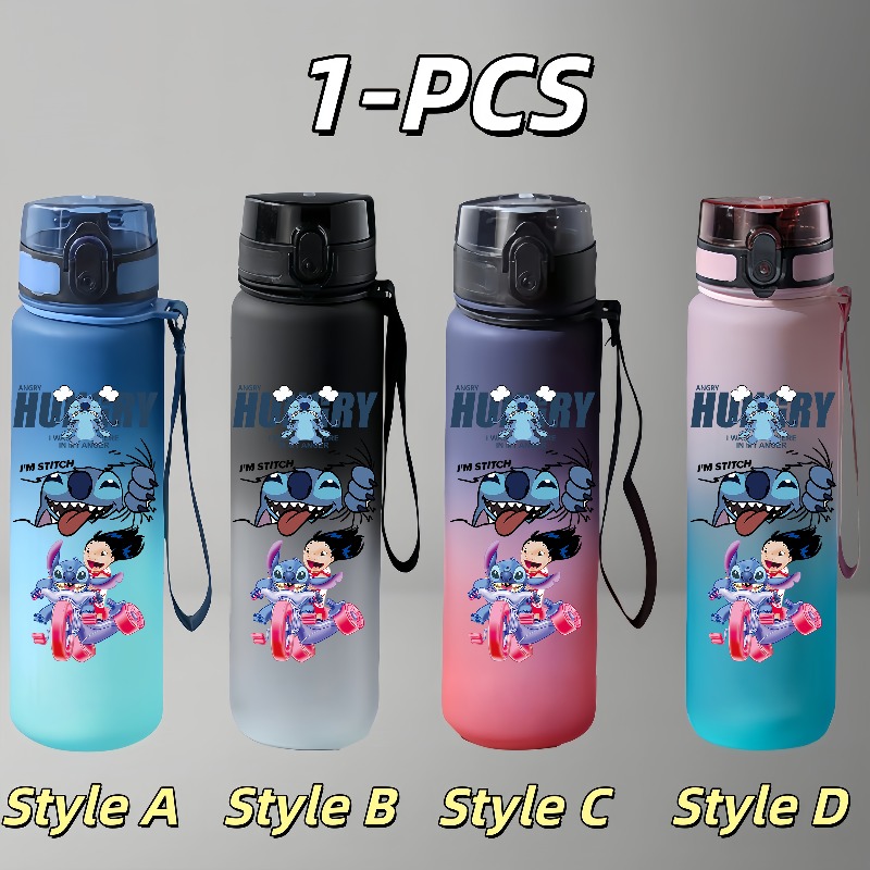 Stitch Anime Water Bottle 650m - Kids Outdoor Kitchen のレビューと価格