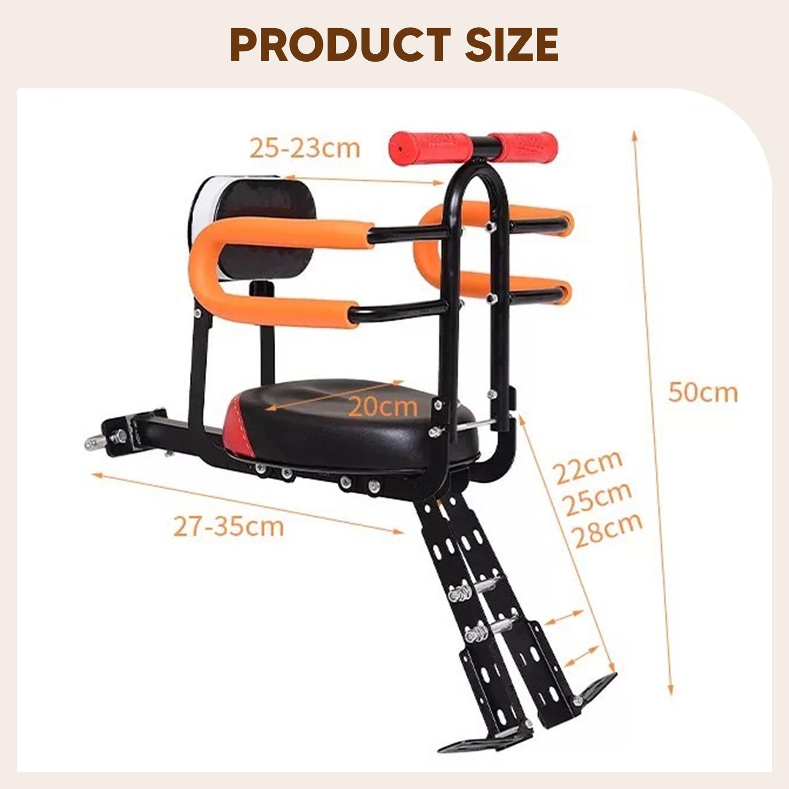 Foldable Kids Bike Seat with G - Kids Outdoor Foldable Chair のレビューと価格