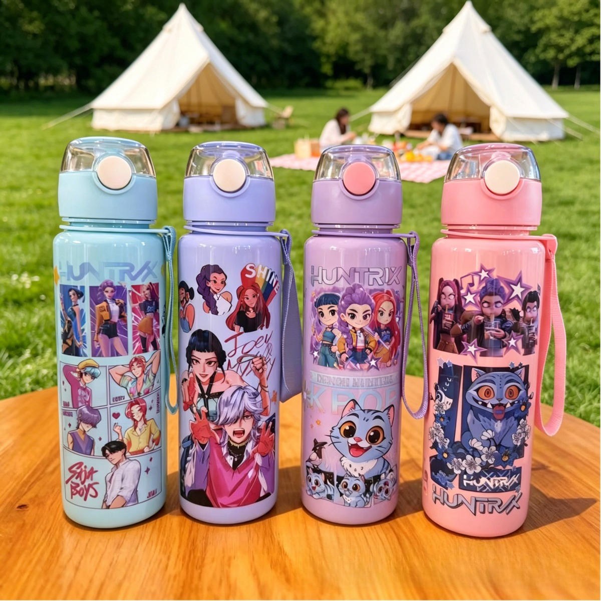 Cute Cartoon Straw Water Cup,  - Kids Outdoor Kitchen のレビューと価格