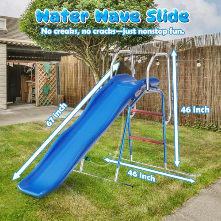 Backyard water slide for kids: - Kids Outdoor Zone のレビューと価格