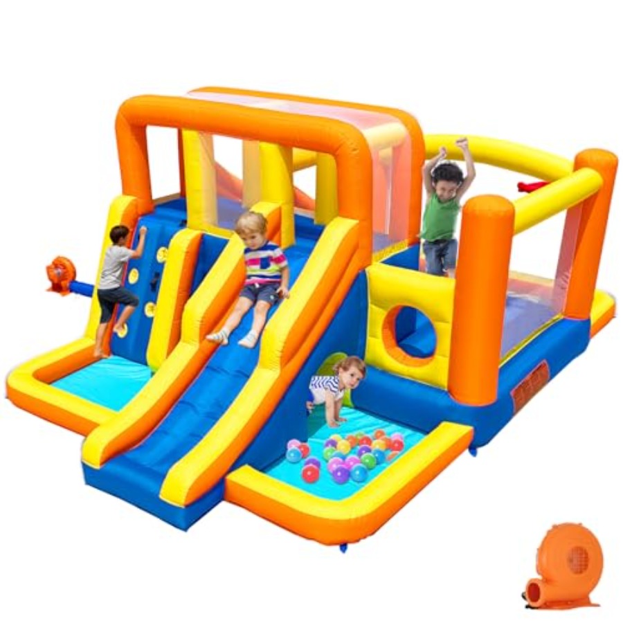 Outdoor bounce house water sli - Kids Outdoor Zone のレビューと価格